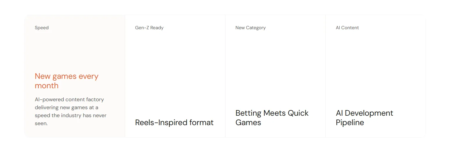 Swipe Games Features